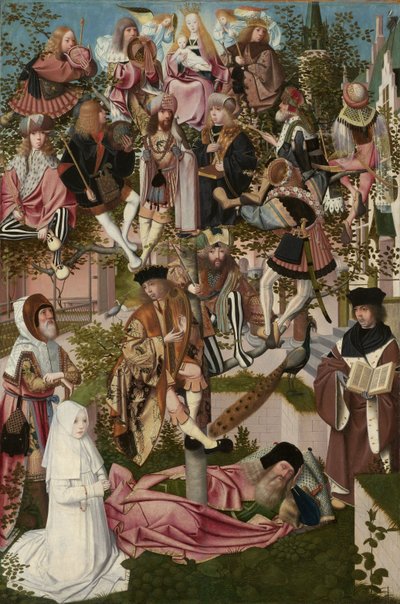 Der Baum Jesse, ca. 1500 von Geertgen Tot sint Jans